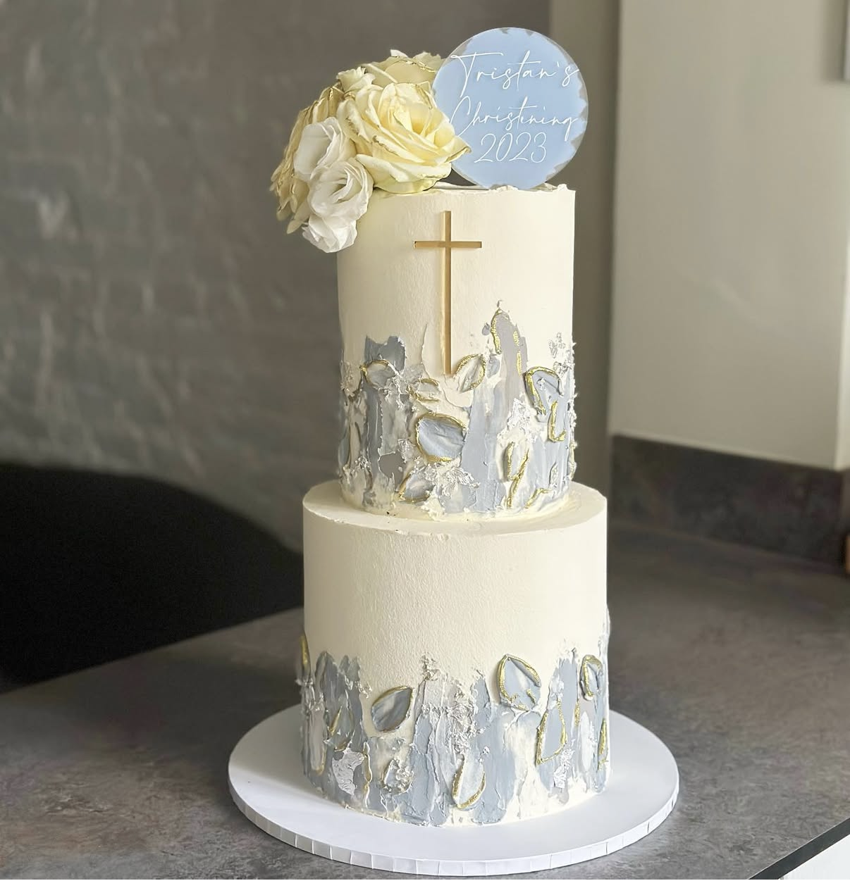 Christening cake design 7